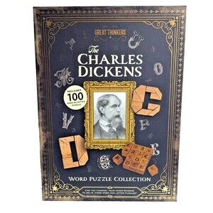The Charles Dickens Word Puzzle Collection Game 100 Word and Letter Puzzles NEW